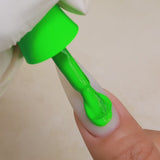 Kiara Sky Gel Pro HFG100 Don't Lettuce Down applied to nail