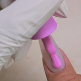 Kiara Sky Gel Pro Verbena Bouquet HFG060 Gel Polish applied to nail