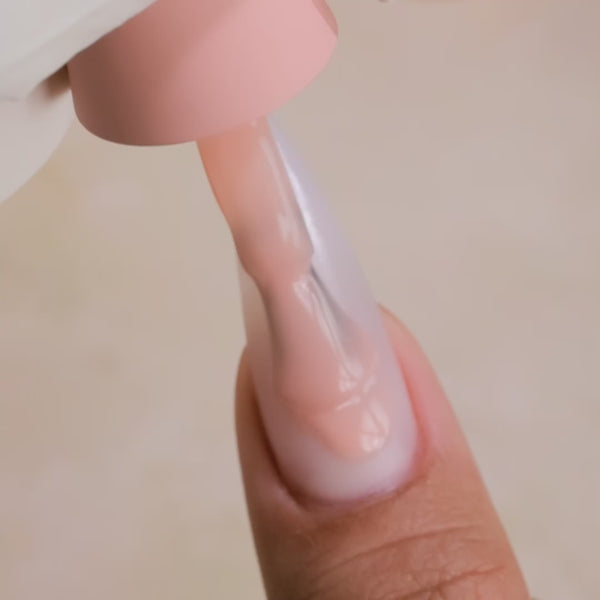 Kiara Sky Gel Pro Peek-A-Boo HFG011 Gel Polish applied to nail