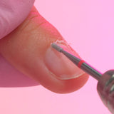 Kiara Sky Mini Barrel Diamond Medium Drill Bit in use
