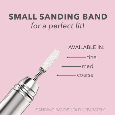 50 Ct. Small Sanding Band Coarse - White