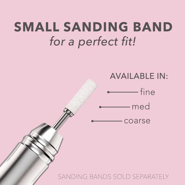 50 Ct. Small Sanding Band Coarse - Black
