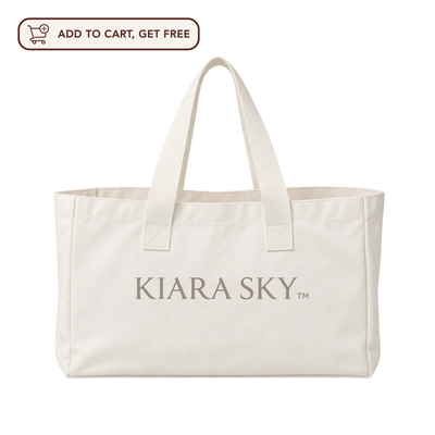 Kiara Sky Canvas Tote Bag (FREE with Ivy League Collection)