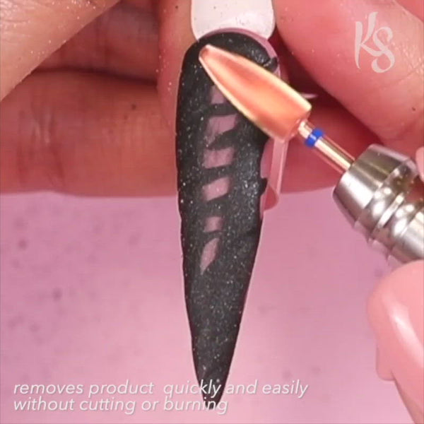 Kiara Sky Typhoon Medium Drill Bit in use