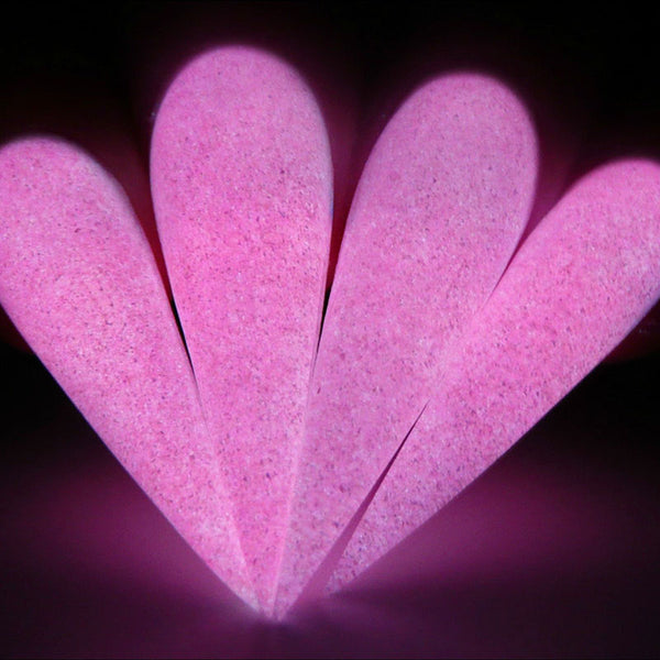 DG125 Glowing Stiletto Nails