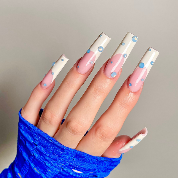 Square Nail Tips XXL - Clear