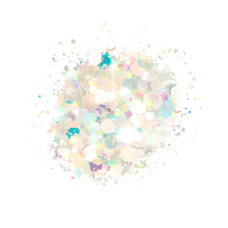 SP205 Loose Glitter Swatch