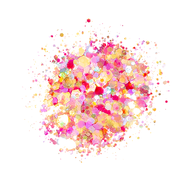 SP210 Loose Glitter Swatch