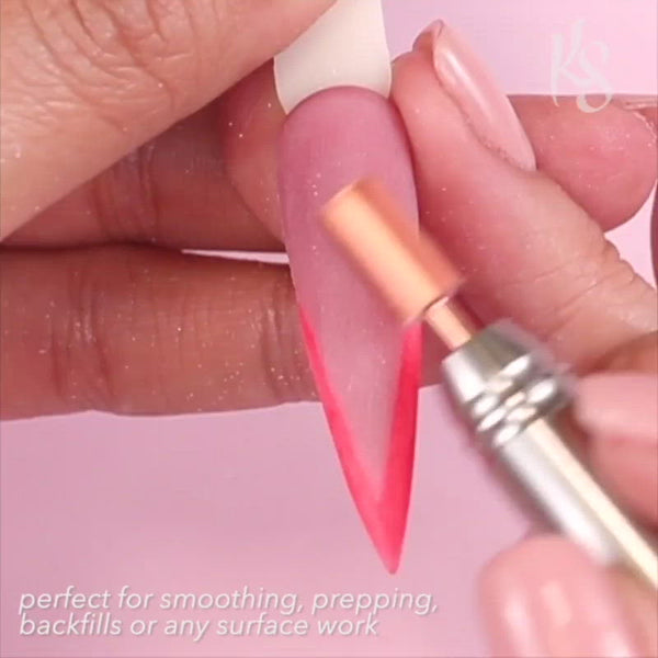 Kiara Sky Large Barrel Fine Drill Bit in use