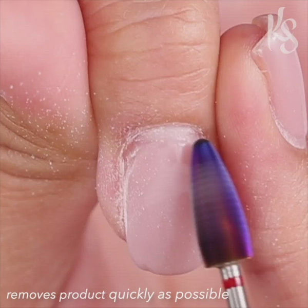 Kiara Sky Typhoon Fine Drill Bit in use