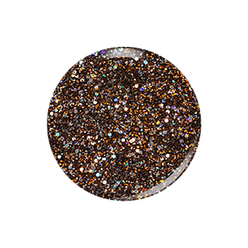 Chocolate Glaze | Brown Glitter Gel Polish | Kiara Sky