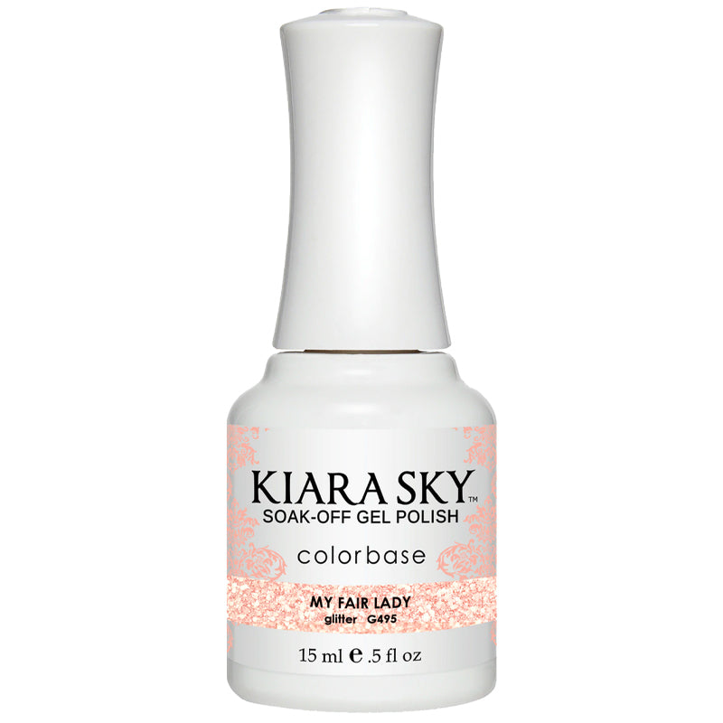 My Fair Lady | Matte Giltter Gel Polish | Kiara Sky