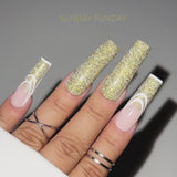 Kiara Sky DiamondFx Sunday Funday Dip Powder on nails