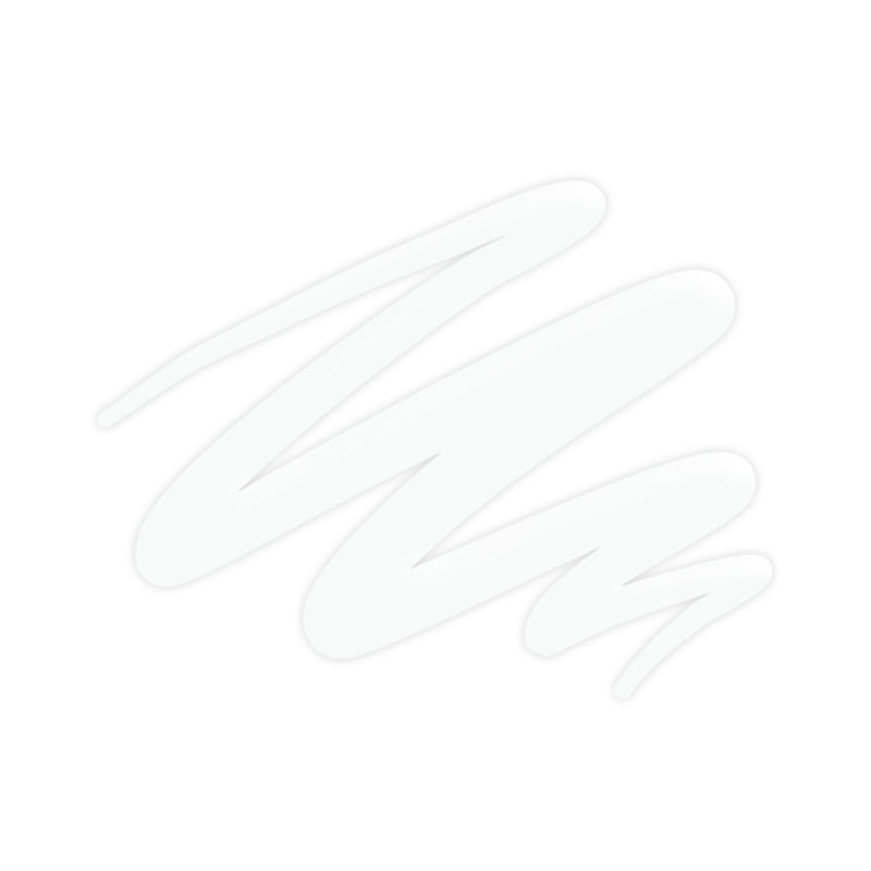 White Canvas gel art swatch