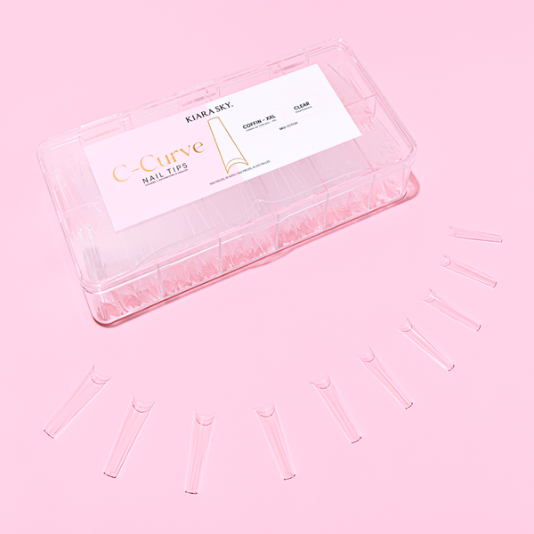 Coffin Nail Tips XXL - Clear