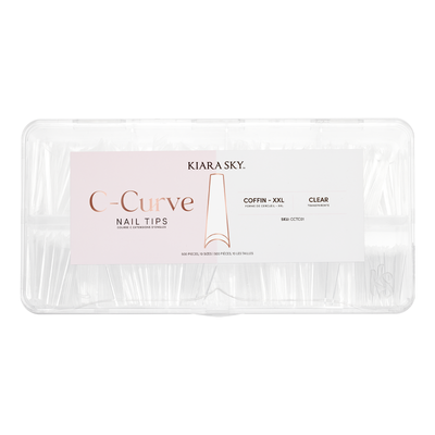 Coffin Nail Tips XXL - Clear