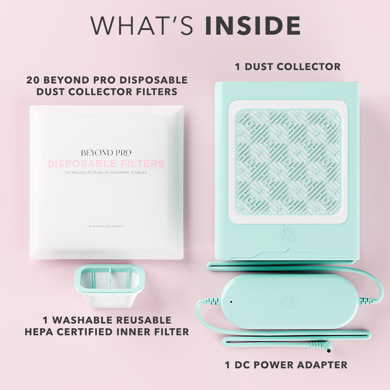 Blue | Beyond Pro Nail Dust Collector | Kiara Sky