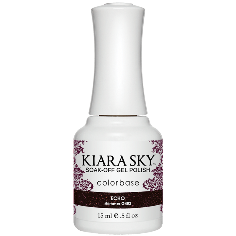 Echo | Purple Shimmer Gel Nail Polish | Kiara Sky