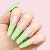 Good Muse gel art applied to nail extensions