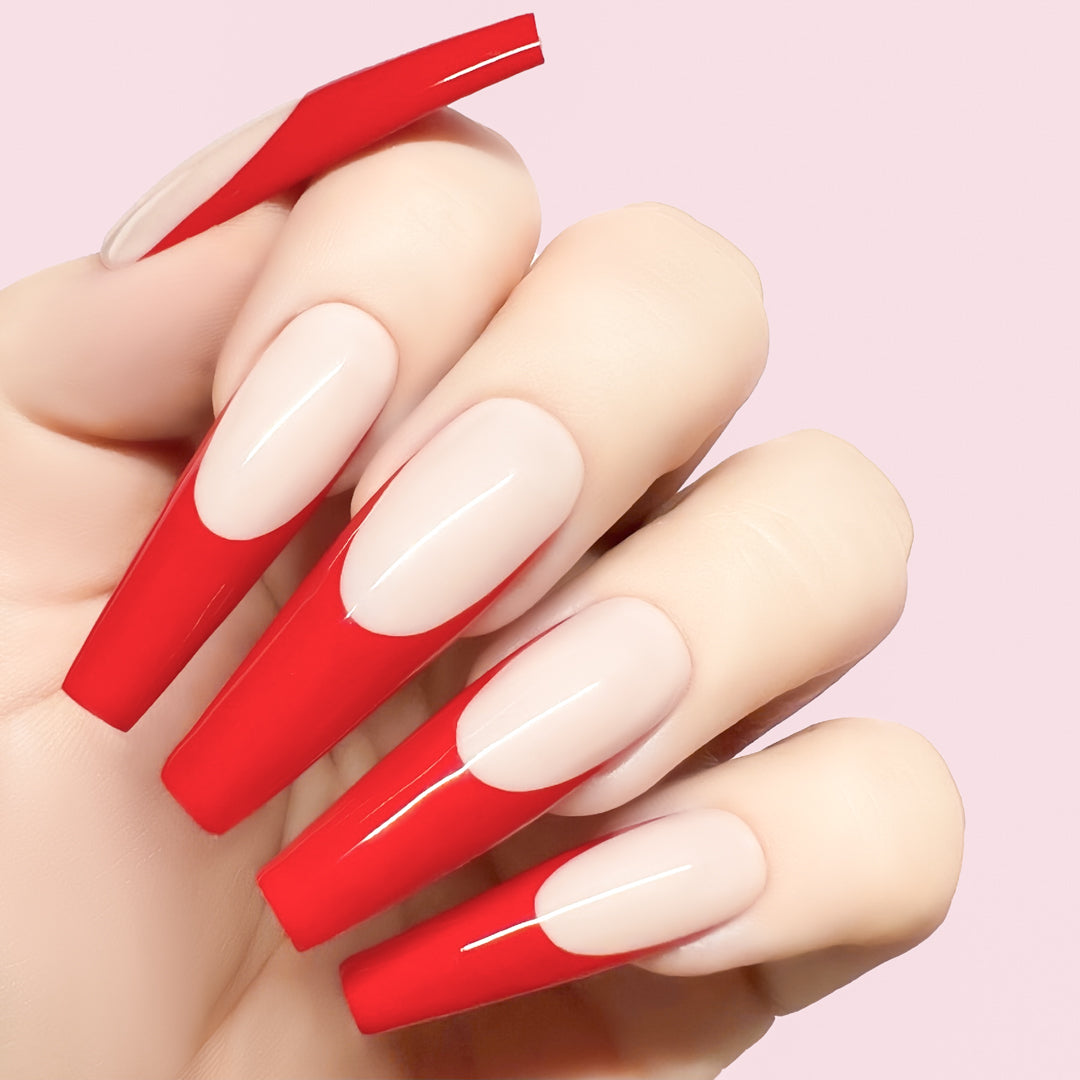 Change of Art gel art applied to nail extensions