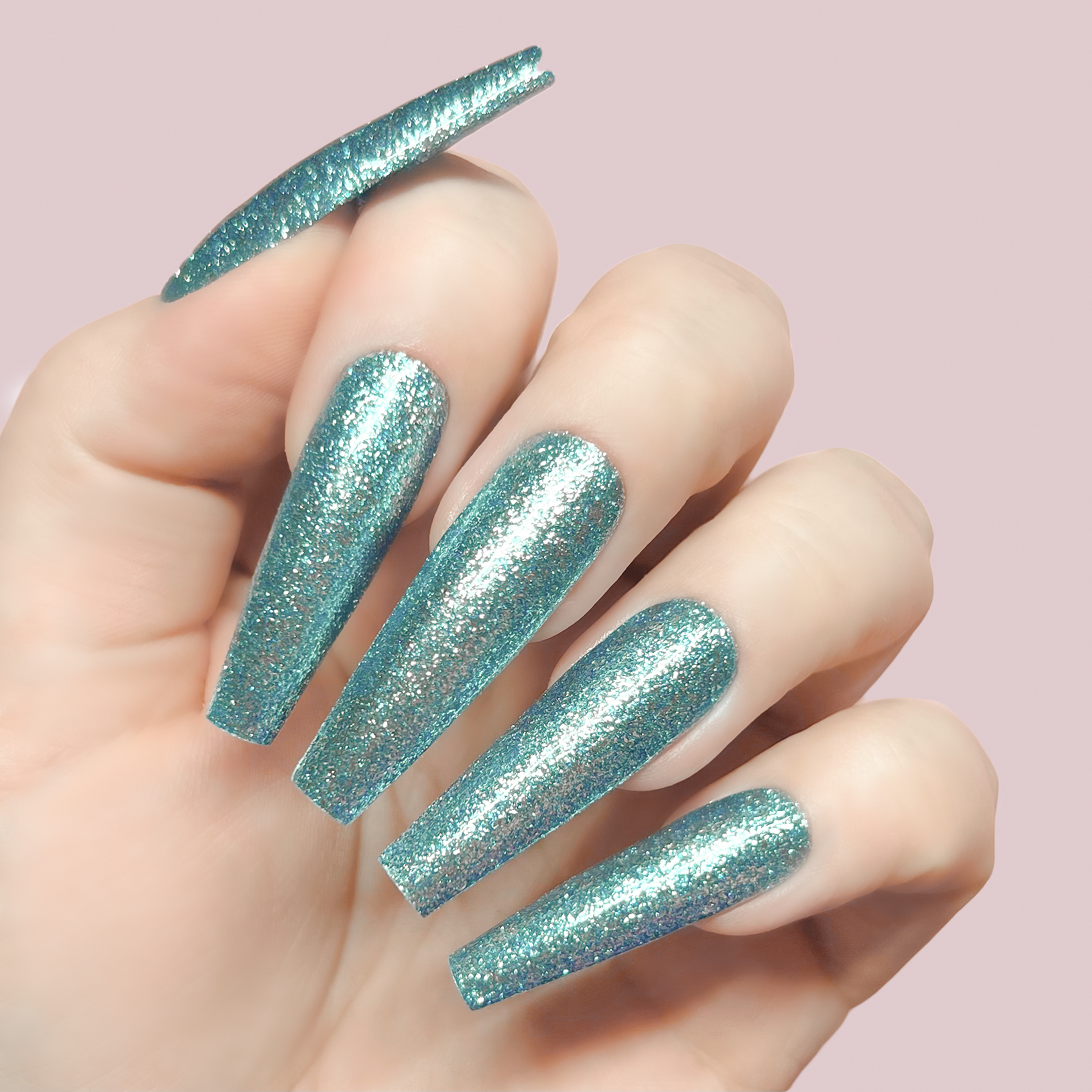 Paradise | PlatinumFX Glitter Gel Polish | Kiara Sky