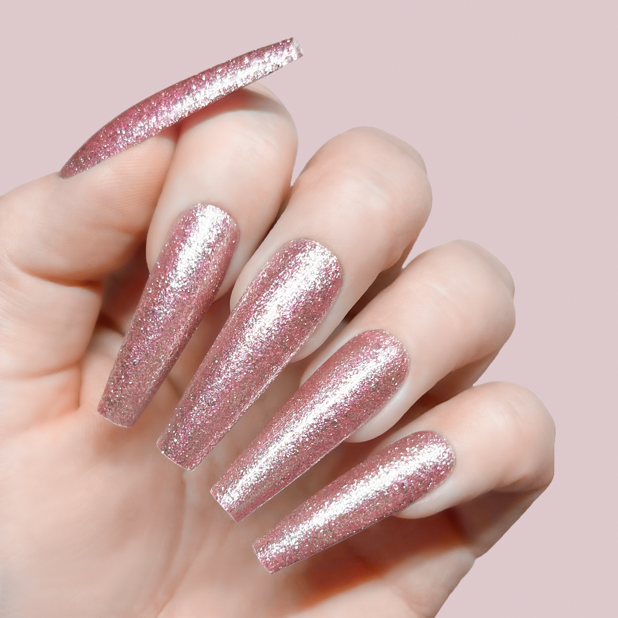 Flower Power | PlatinumFX Glitter Gel Polish | Kiara Sky