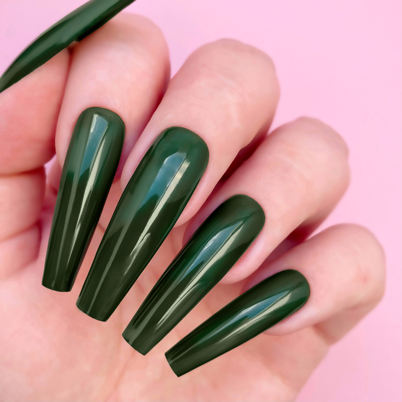 Ivy League | Kiara Sky Nails Nails | Dark Green Nail Lacquer
