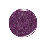 Kiara Sky DiamondFx Grape Idea Gel Polish swatch without light