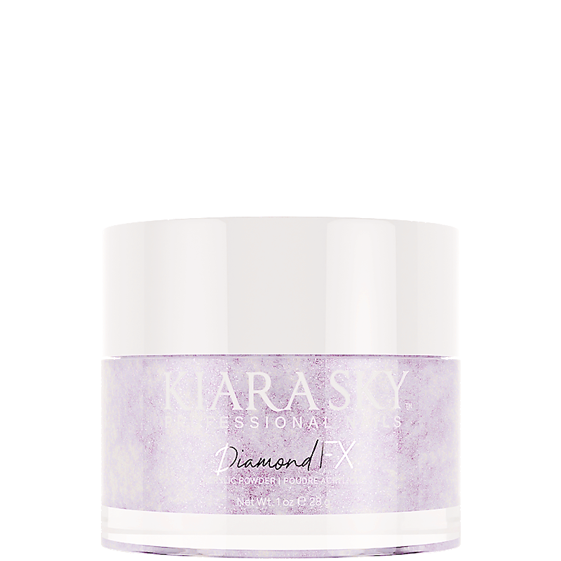 Kiara Sky DiamondFx Grape Idea Gel Polish in jar