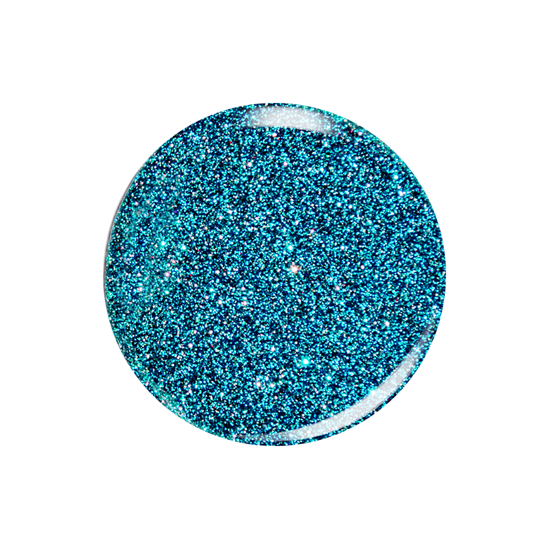 Kiara Sky DiamondFx You Blue It dip powder with light