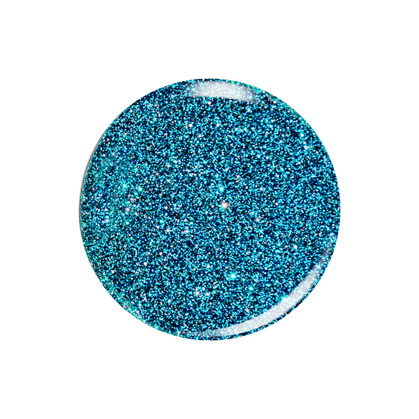 Kiara Sky DiamondFx You Blue It dip powder with light