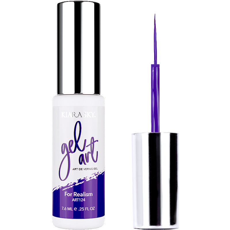 For Realism gel art bottle and upside down lid with applicator