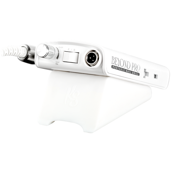 White Nail Drill Stand