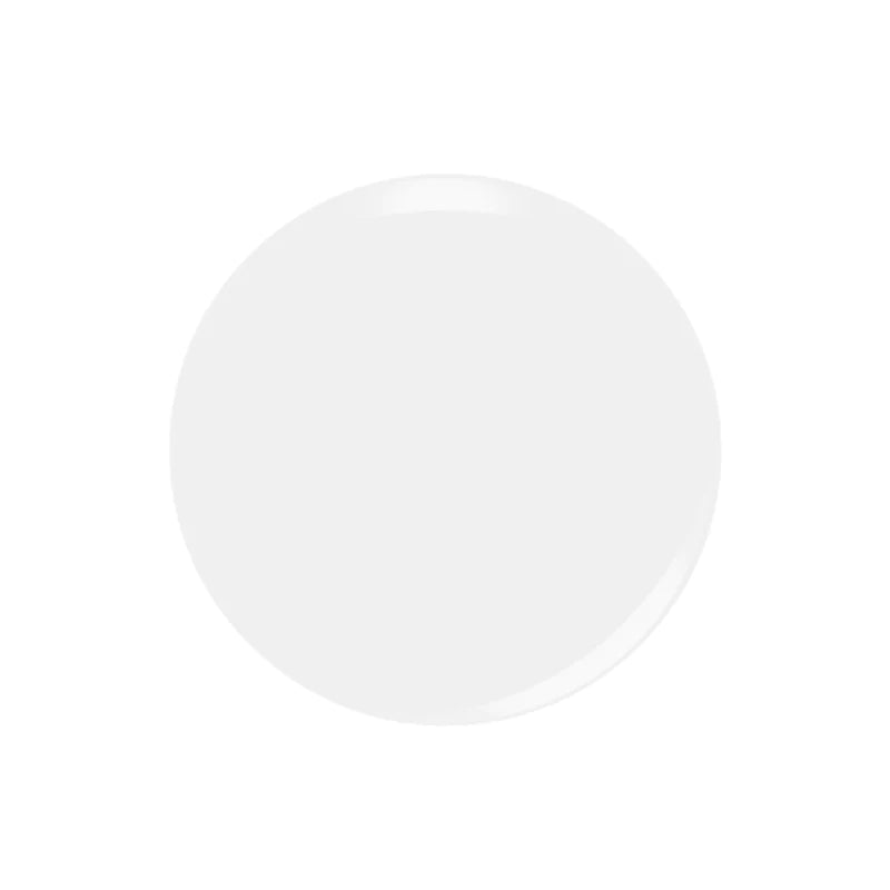 Kiara Sky Pure White Powder All in One Dip Powder swatch