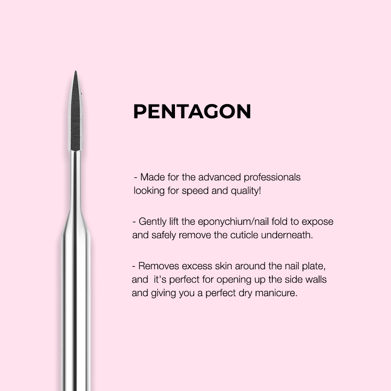 Pentagon Bit | Kiara Sky Professional Nails