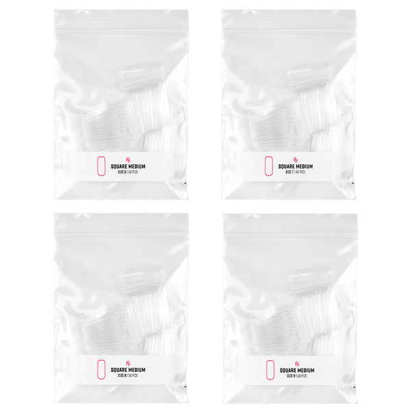 Gelly Tips Refill Pack - Square Medium