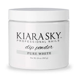 Kiara Sky Pure White dip powder jar