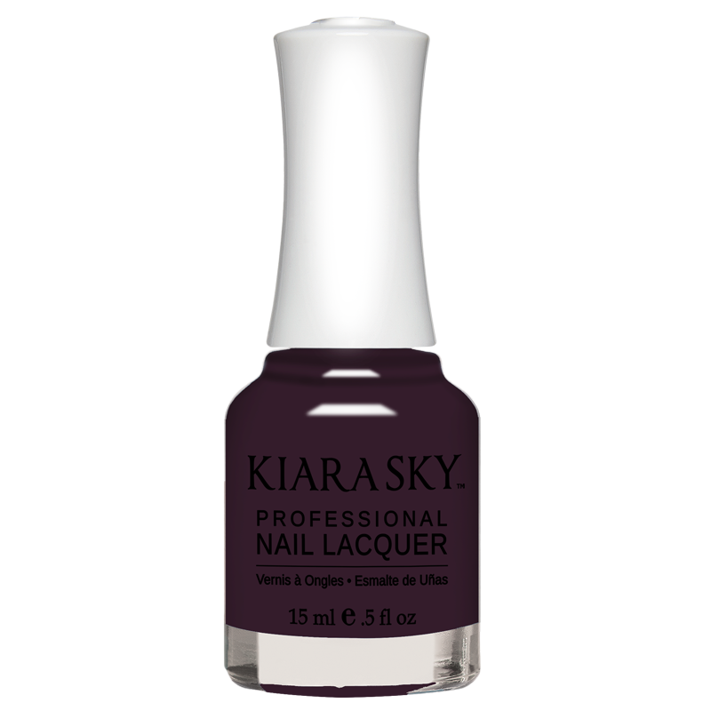 Serial Chiller | Kiara Sky Nails Nails | Dark Purple Nail Lacquer