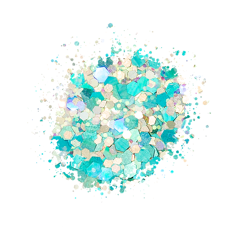 SP222 Loose Glitter Swatch