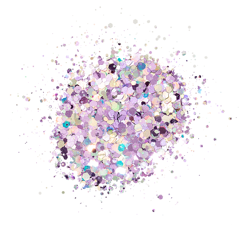 SP235 Loose Glitter Swatch