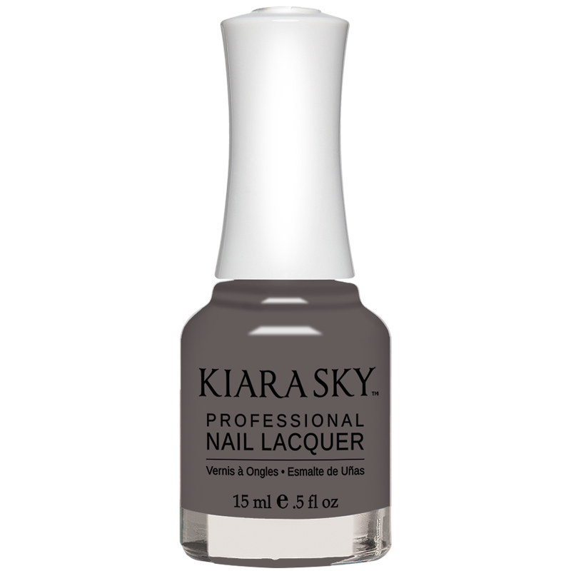 License To Chill | Grey Nail Lacquer | Kiara Sky