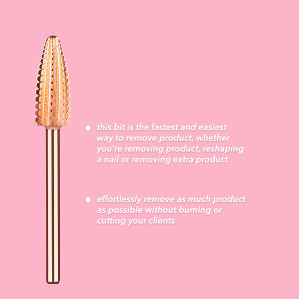 Kiara Sky Typhoon Fine Coarse Bit  features