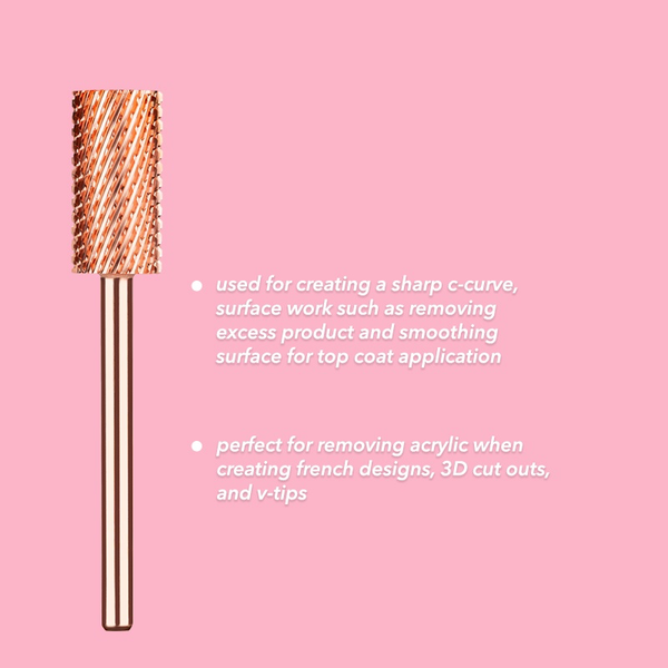 Kiara Sky Large Barrel Coarse Drill Bit uses