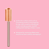 Large Smooth Top Fine Bit