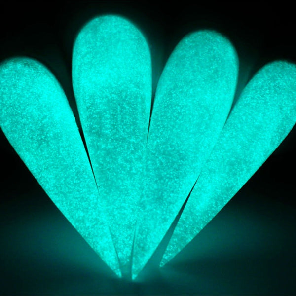 DG115 Glowing Stiletto Nails